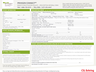 Privigen Referral Form