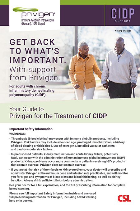 CIDP Patient Brochure thumbnail